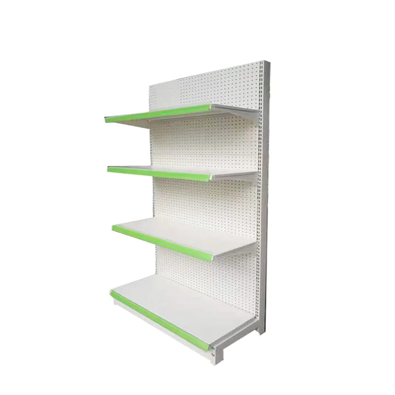 Single Sided Supermarket Shelf Display For Rack