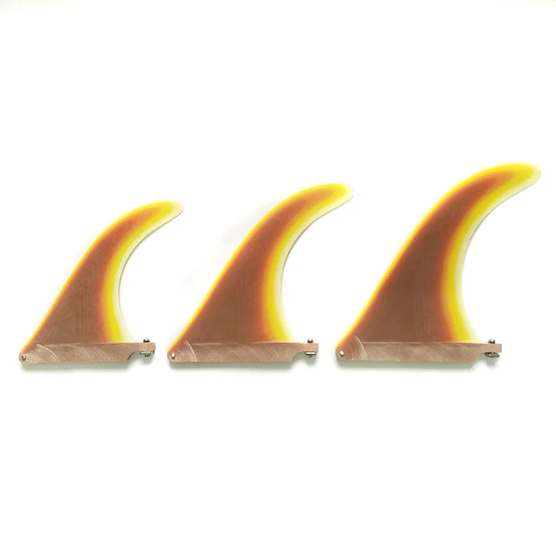Wholesale Surfing Multi-Layered Longboard Fin Customizable Multiple Colors Single Fins Paddle Board Fins