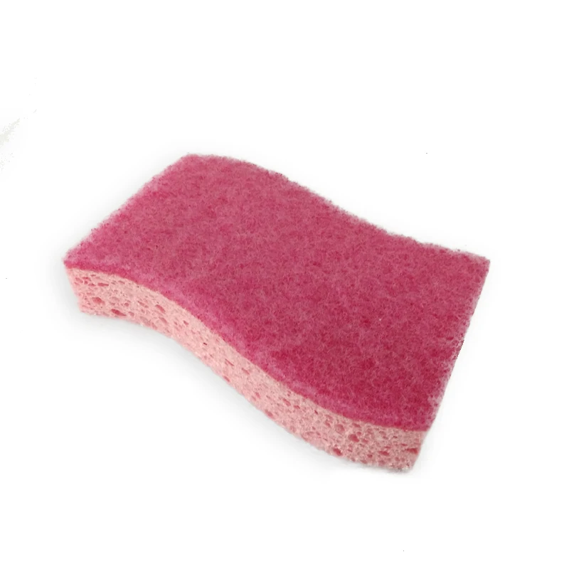 
Wholesale Biodegradable Eco-Friendly Non-Scratch household cleaning cellulose dish sponge cloth 