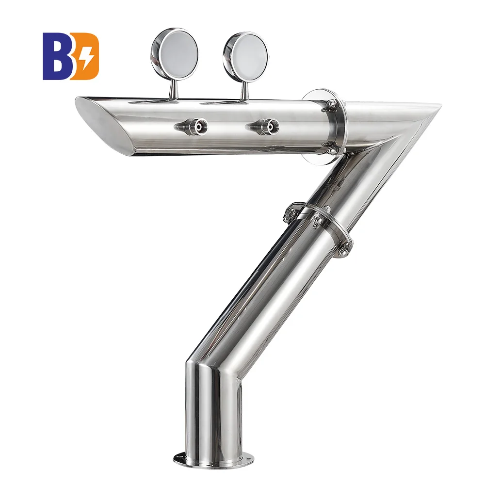Fashionable Z Type Beer Tower with 2 Taps Column for Bar & Restaurant Drink Dispensers