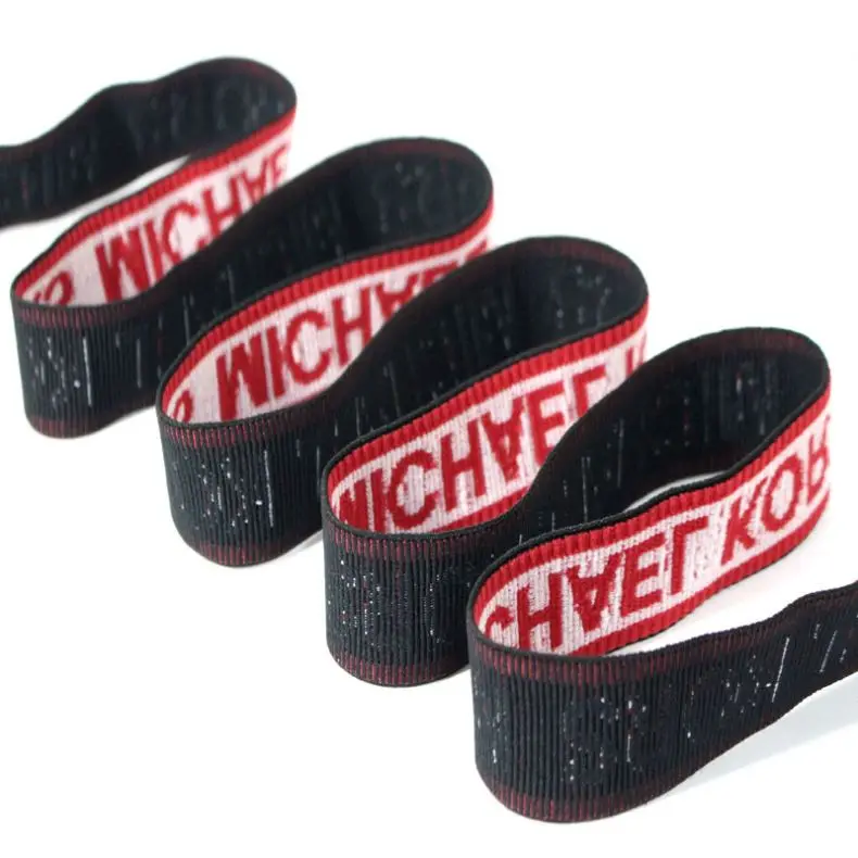 3D Effect Elastic Band Bump Jacquard Elastic Tape Polyester Elastic Webbing for Waist Band