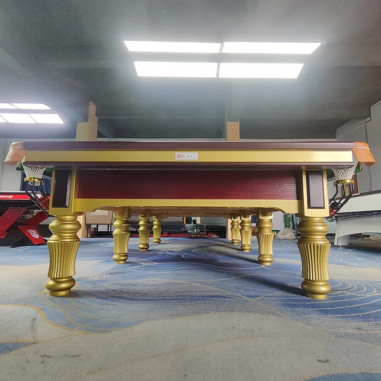 Chinese Factory Direct Sales Of Indoor Sports Games British Snooker & Billiard Table Standards Sale