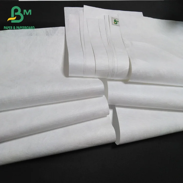 White Fabric Paper 1056D Inkjet Printing for Running Bibs