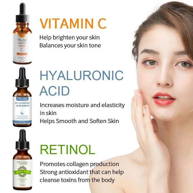 1 Fl Oz Anti Aging and Brightening Cheap Wholesale Collagen Pure Skin Care 20% Vitamin C Whitening Serum Thailand Private Label