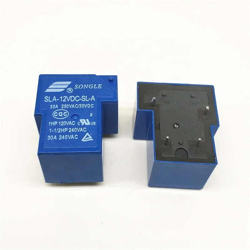 new and original Relay 24vdc relay valve SLA-12VDC-SL-A 30A 24VDC 1NO 4PIN T90 minitype power relay SLA-12VDC-SL-A  4pin