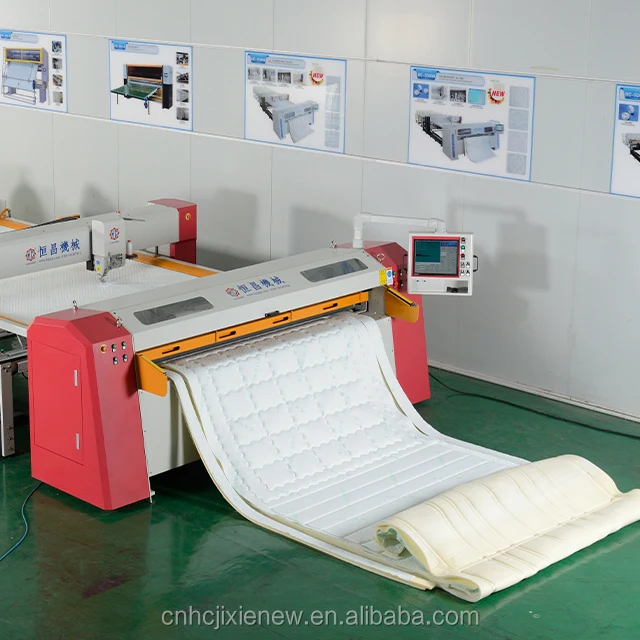 Industrial automatic mattress, quilt sewing equipment computer single head quilting machine