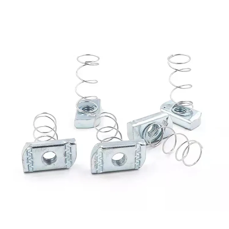 m4 m6 m10 m5 m8 lock strut nut channel slotted unistrut spring