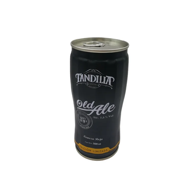 Beverage Tin Canister Unique Mold Newest Beer Tin Can Packaging For Soft Drinking