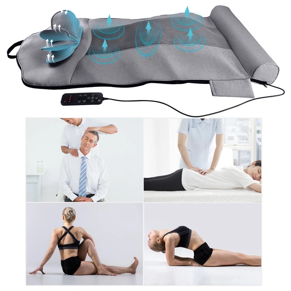 High Quality PU Electric Airbag Compression massage mat mattress with Vibrating