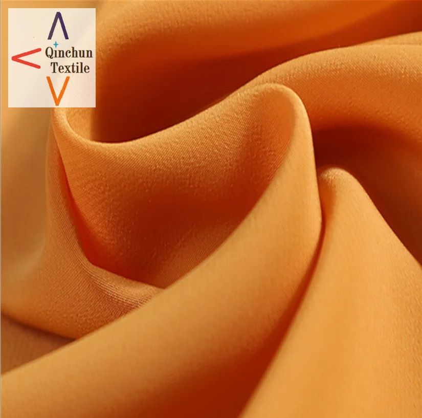 colored 100% polyester koshibo crepe fabric for dress