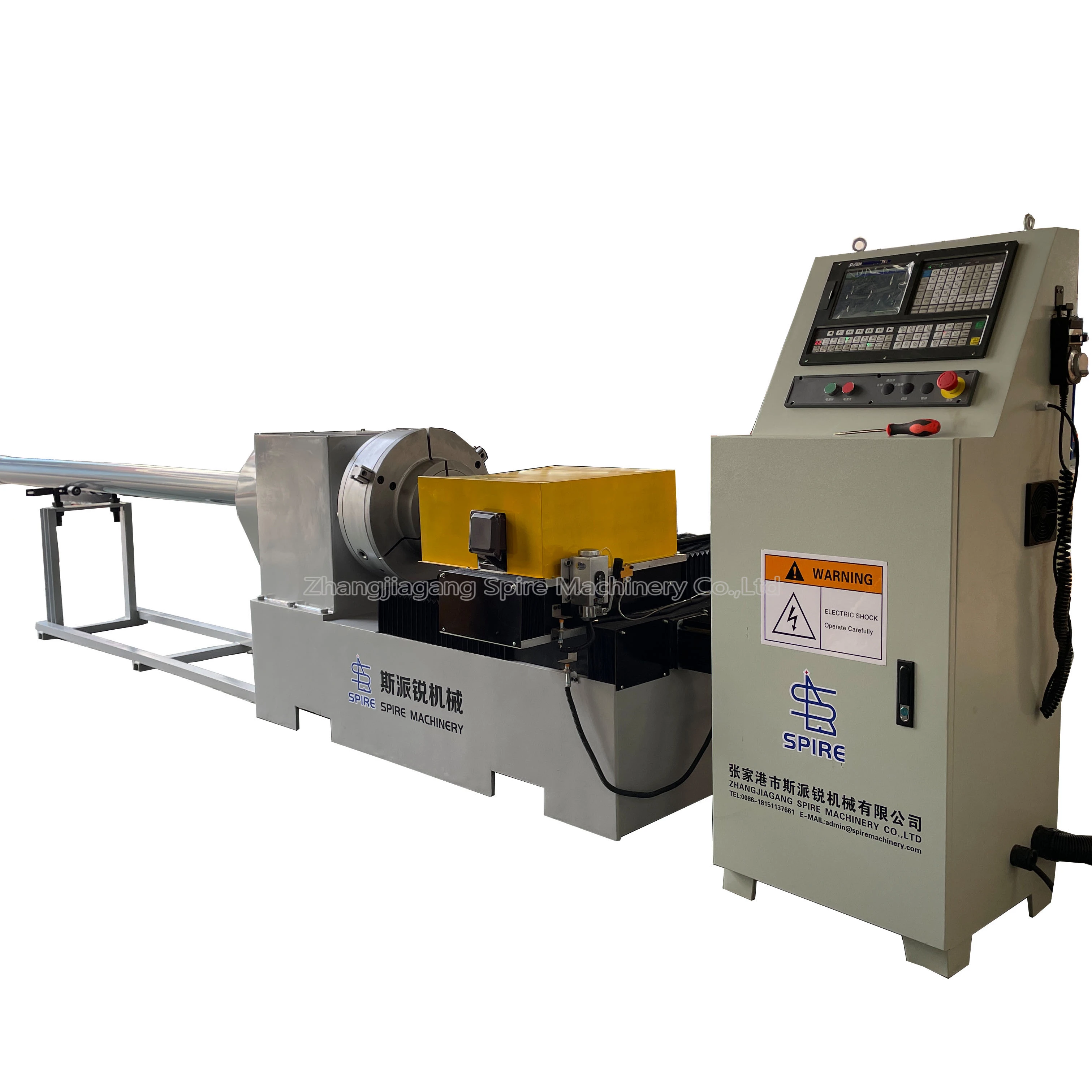 200 модель CNC пластиковая машина для резьбы труб из ПВХ/резьбонарезная труб/машины