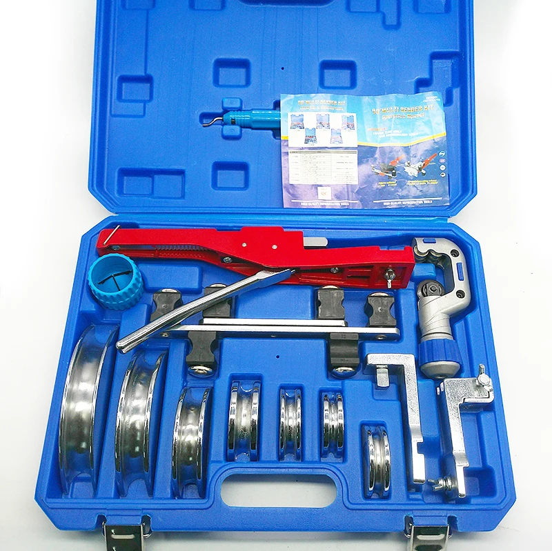 Tube Pipe Bender CT-999RF Air Conditioning Manual Pipe Bending Device Aluminum Metal Tube Bending Tools