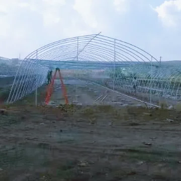 Однопролетная прочная полиэтиленовая туннельная теплица 8x30 м сельскохозяйственная сажающая пленка