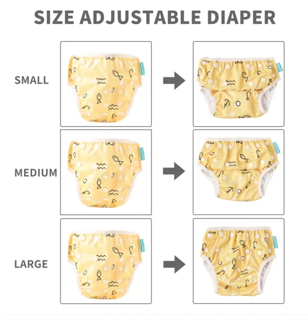 Водонепроницаемый подгузник для плавания