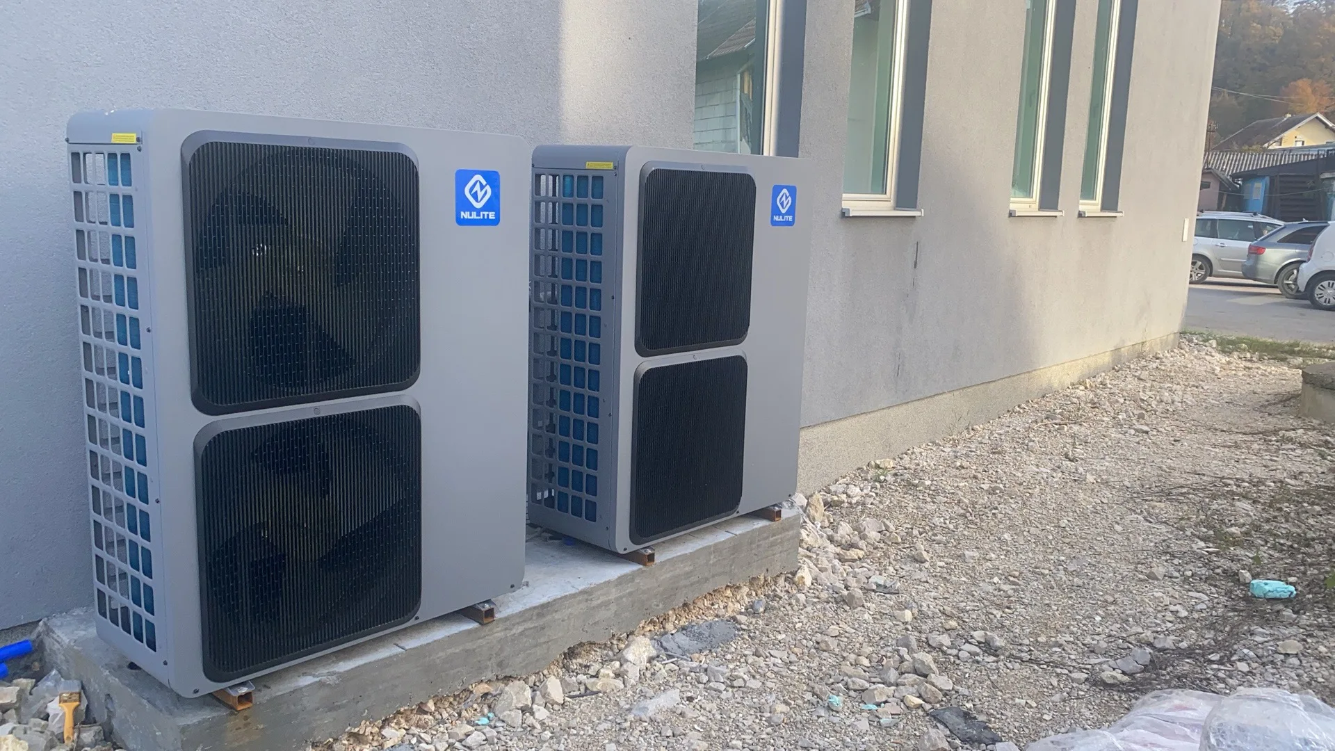 R32 R290 high efficiency  dc inverter heat pump for household floor heating system 20kw 22kw 25kw