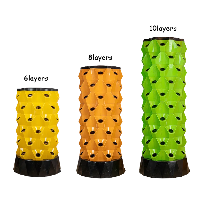 High quality commercial 8 layers hydroponics tower hydroponic systems
