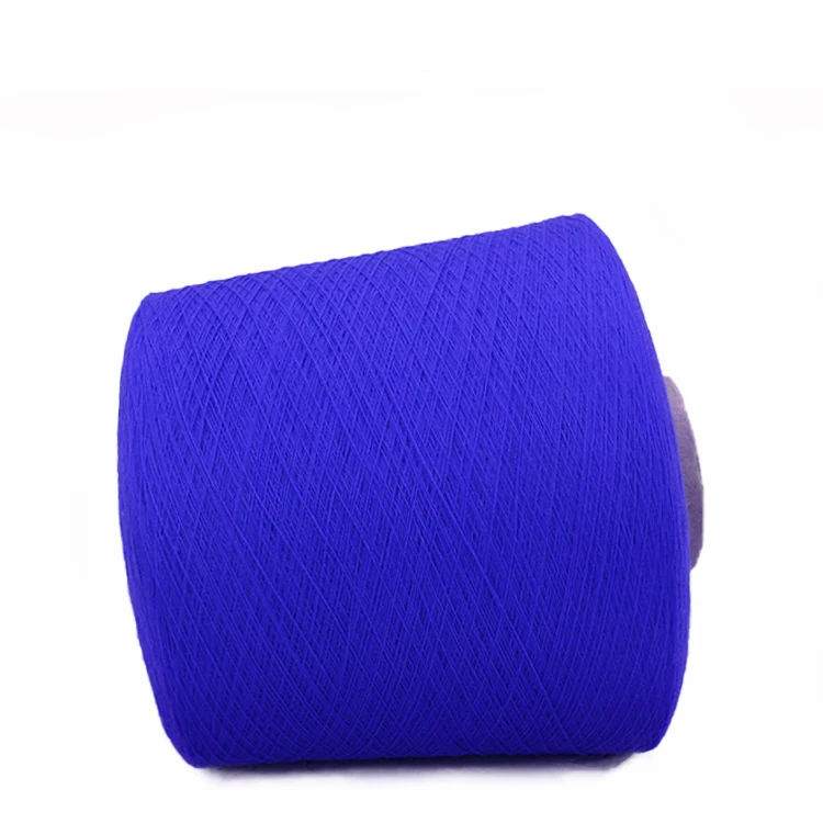 China yarn manufacturer environmental friendly 13nm dyed Merino wool nylon PTT yarn puffy blended yarn for knitting