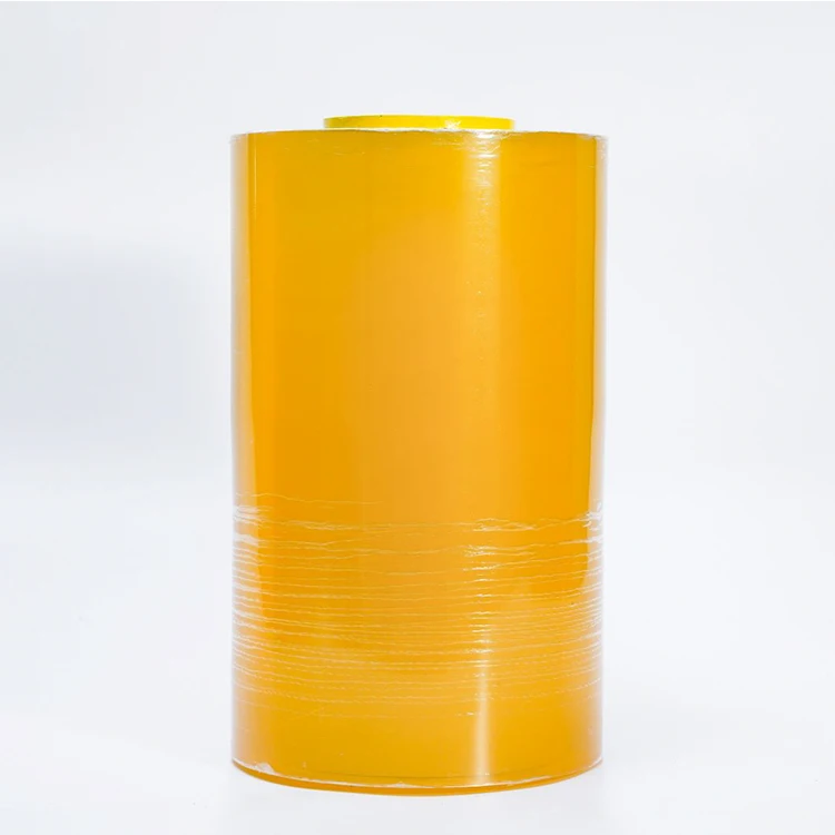 Soft PVC Cling Film Perforated PVC Good Stretchability  Cling Film Cutting PVC Cling Film for Vegetabales
