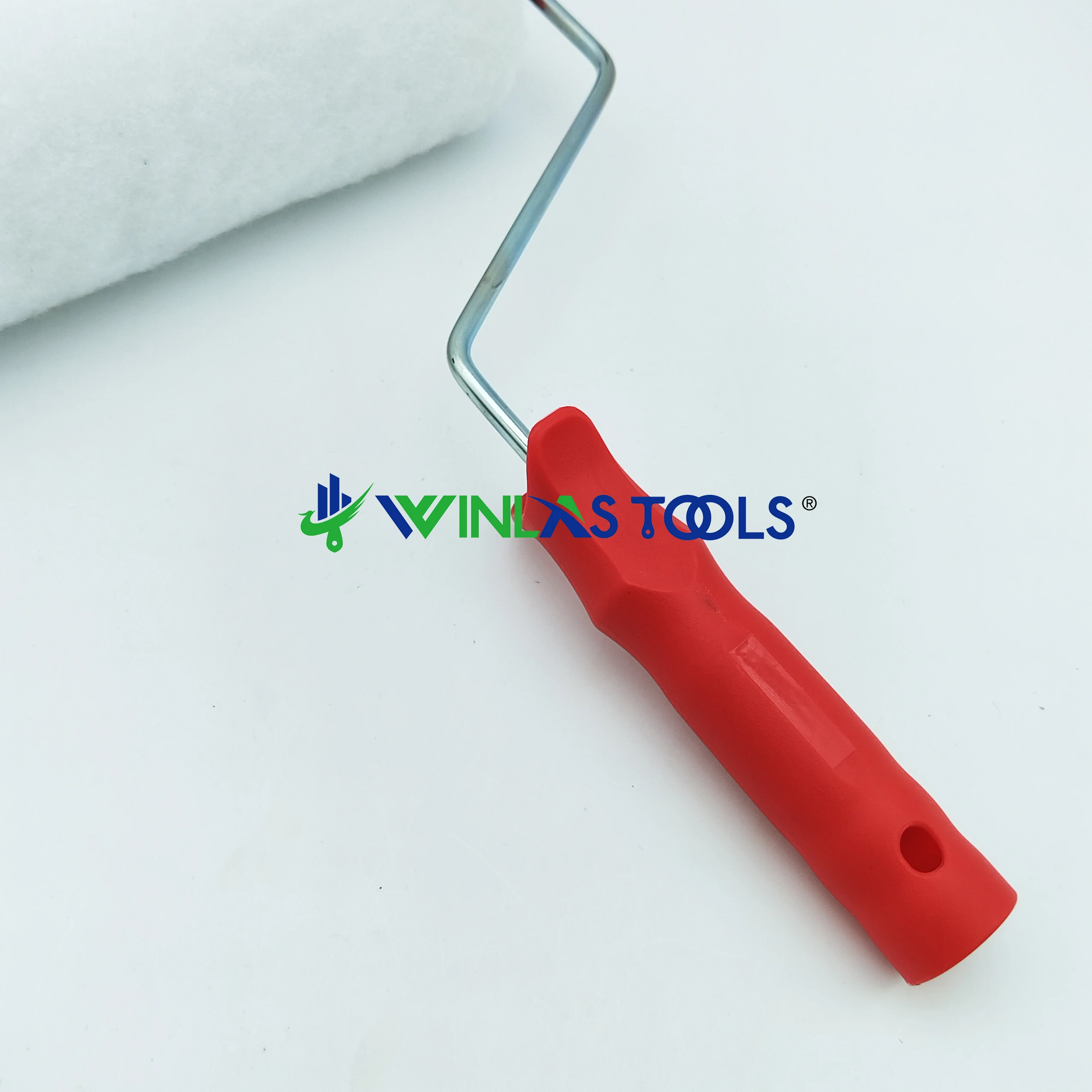 High quality pure polyester roller brush household decoration beautiful Polyester Paint Rollers with European type Handle