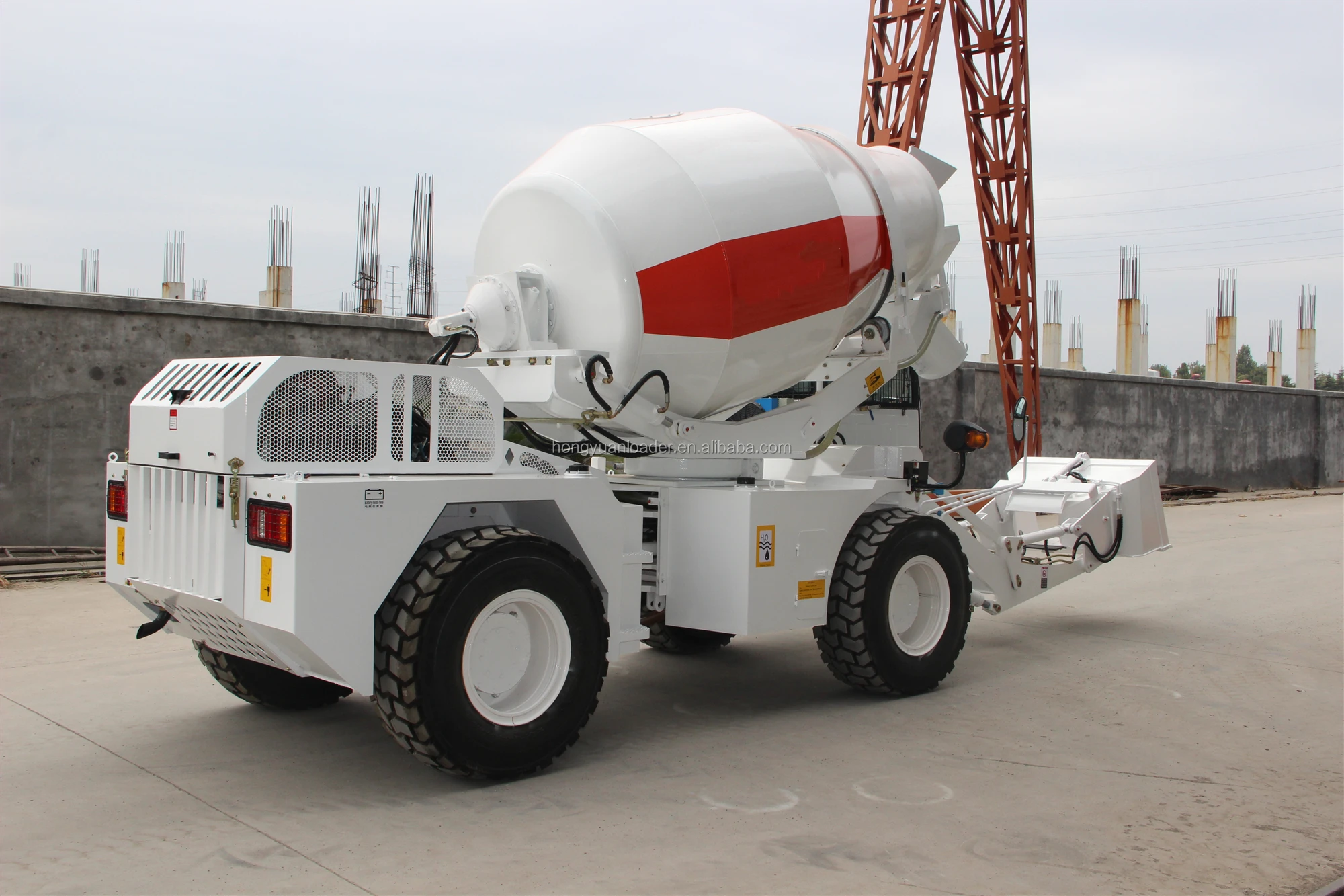 HY3500 self loading concrete mixer for sale 3.5cbm