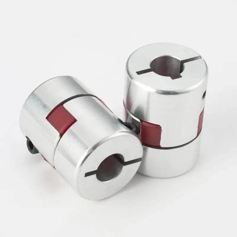 High quality plum blossom coupling aluminum  star elastic servo motor screw coupling