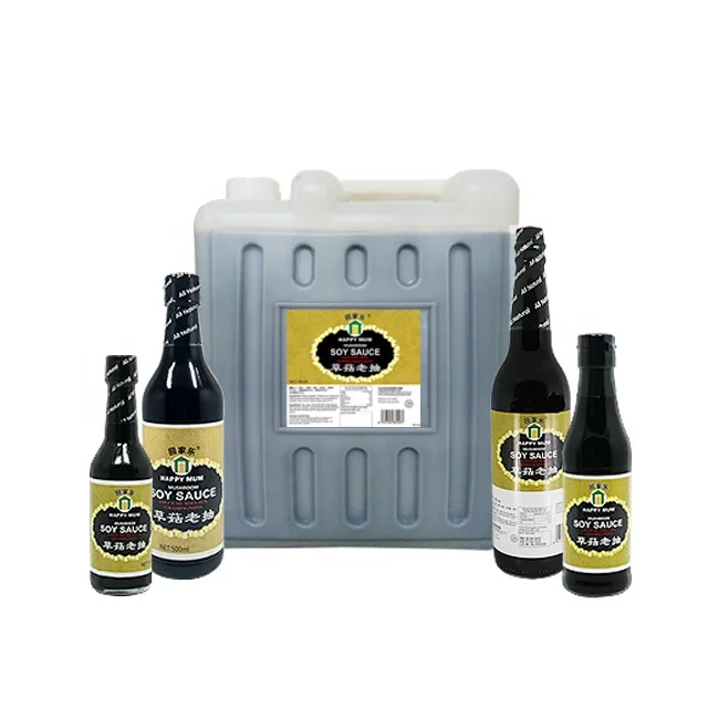 Chinese Sugar Free Halal 250ml  Dark Soy Sauce Brands