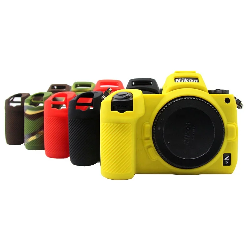 Camera Bags High Quality Z6 Z7 Camera Silicone Case Housing Skin Protective Cover For Nikkor Z camera