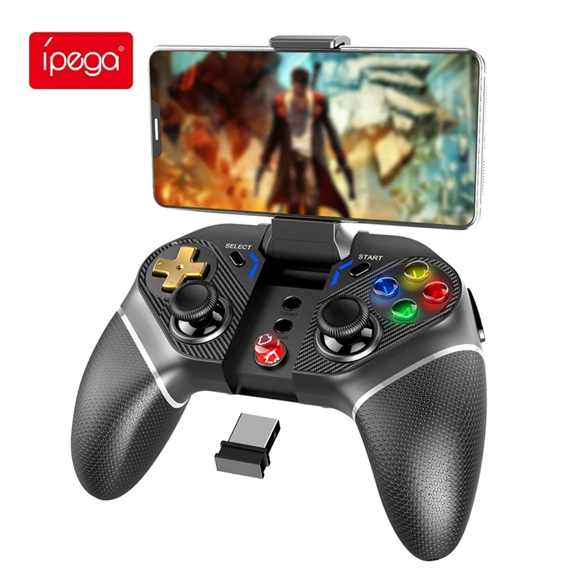 New Ipega 2.4G Receiver vibration wireless gamepad Mobile Gaming joysticks game controllers for Pubg