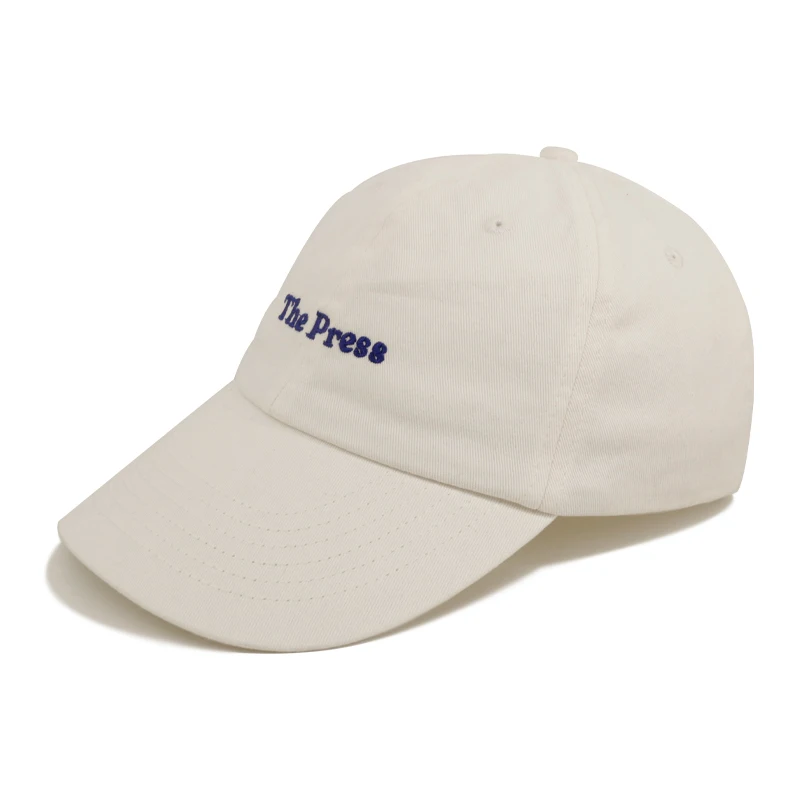 private label 6 panel soft unstructured baseball cap custom embroidery logo dad hat