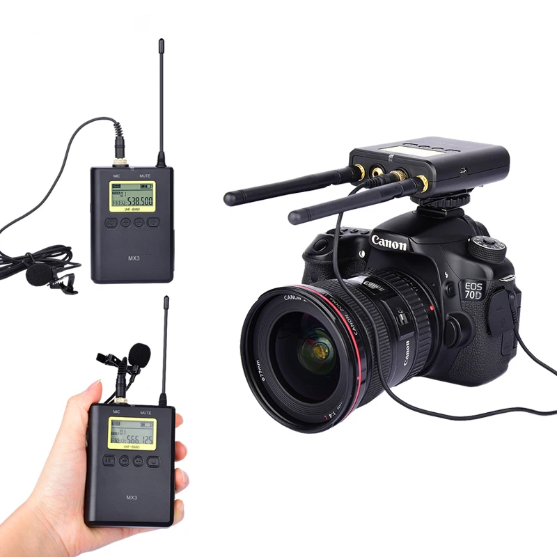 Outdoor High Sensitive Real-time Wireless Microphone