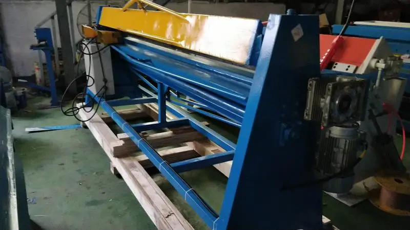  Metal folder electric steel metal folding machine for GI plate bending