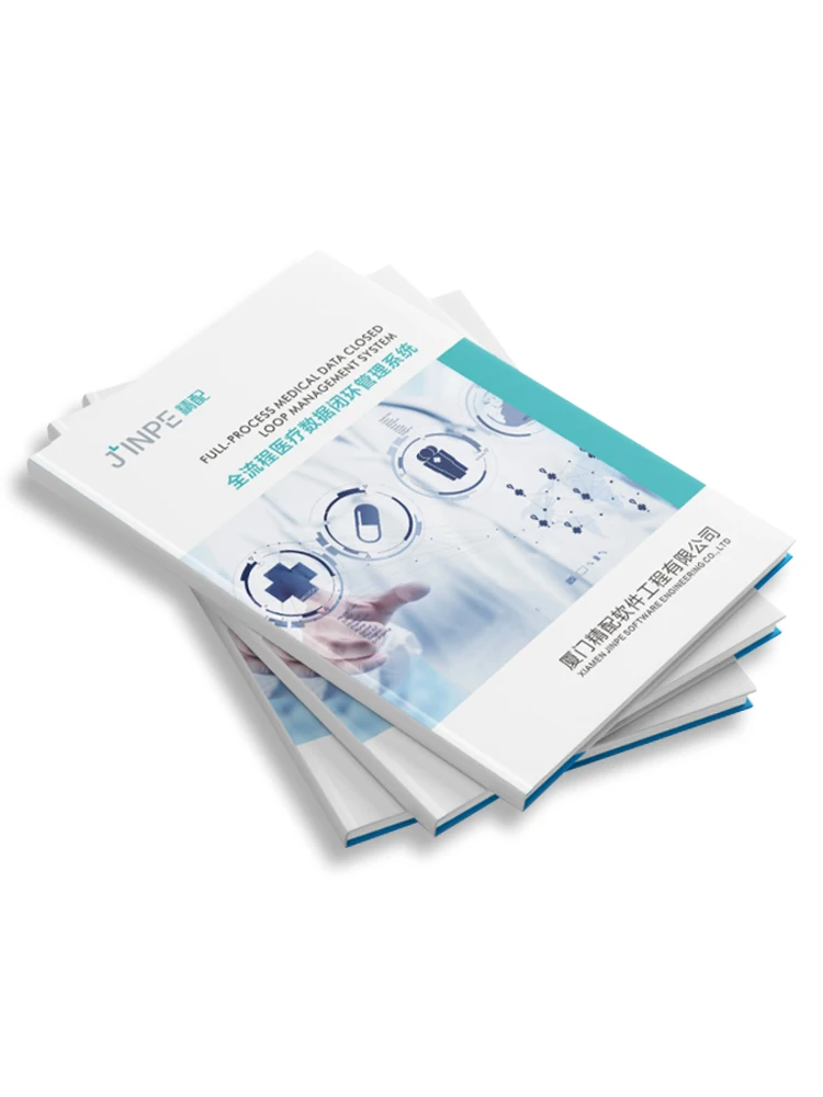 Factory Customized A5 Magazine Booklet Instruction Manual Catalog  Booklet Flyer Flyer Poster Brochure Printing