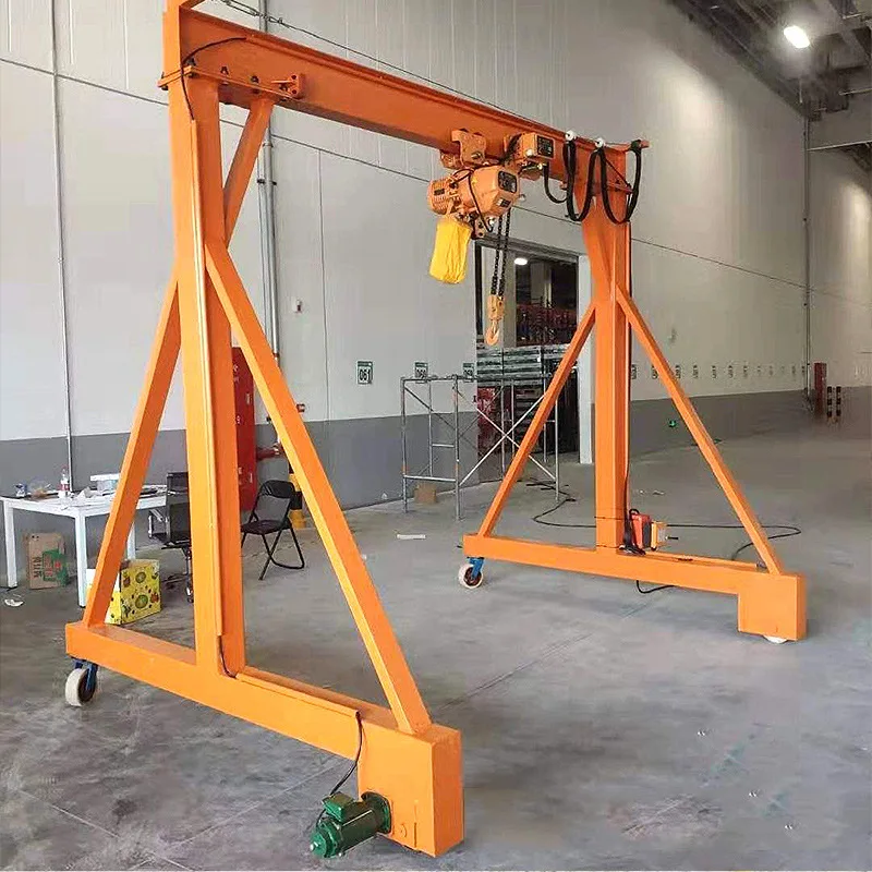 Design Flcontainer Gantry Crane Prframe Machineable Portab20 Feet 40 Feety Crane 1ton 2ton3 Ton Provided Mobile 2 Ton Crane 500