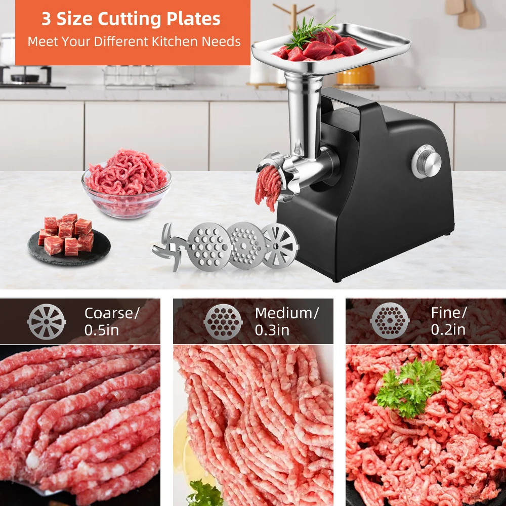 Household Powerful 1200W Sausage Machines Grinder Meat And Vegetable Grinder Manual Meat Mincer For Sale