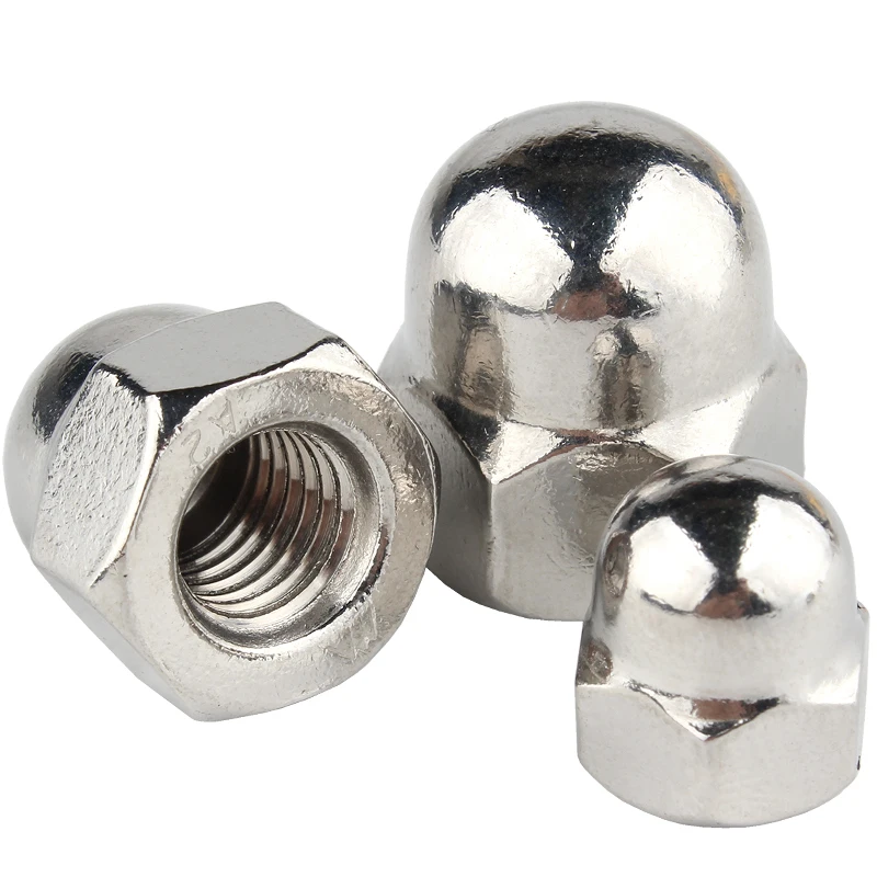 DIN1587 Factory Price  M4M6M16 Acorn Nut cap nut Stainless Steel Tuerca High Quality  decorative nuts