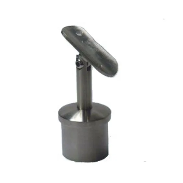 Stainless Steel Fixed Straight Saddle Hand Railing Bracket