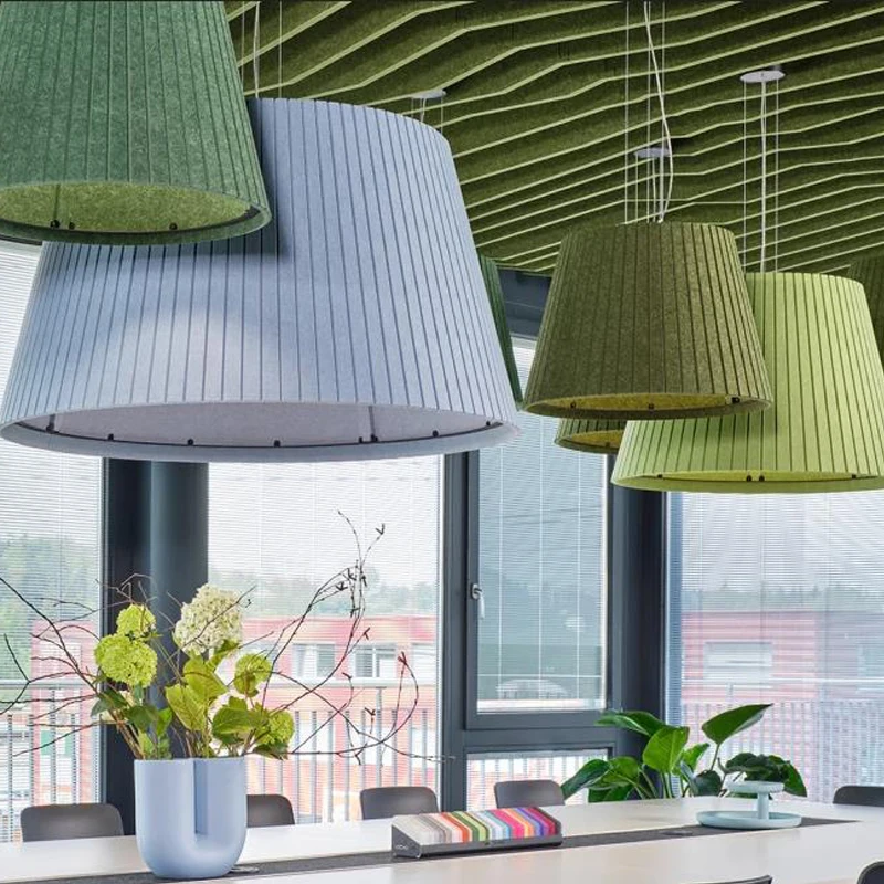 Acoustic Panels Manufacturer Polyester Acoustic Panels Felt Acoustic Ceiling Tiles Decorative Modern Design