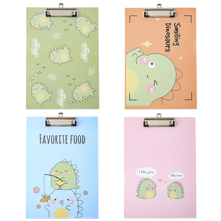 Paper Exam Pad Clipboard A4 For Kids School Test Office Supplies Pad Writing Clipboard Customized A6 A5 A4 File Clip Board