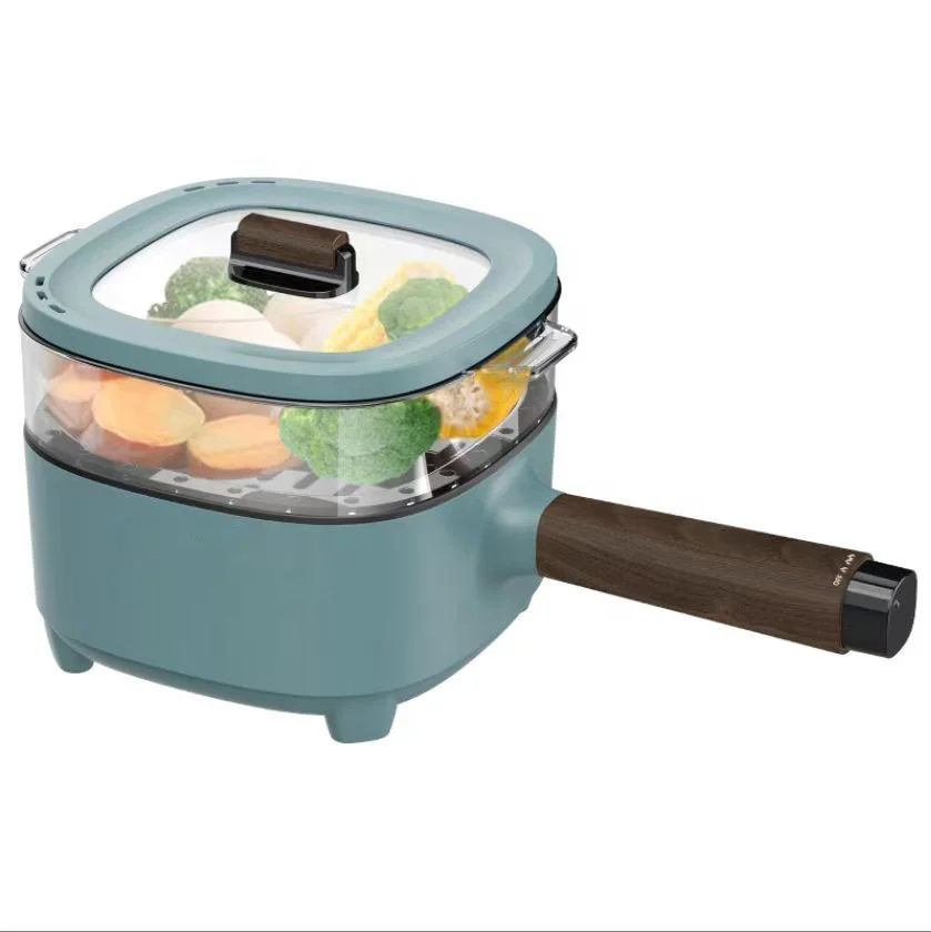 Long Handle  Household multi function electric rice cooker electric multi hot pot  Stainless Steel Noodles Cooker Hot pot cooker