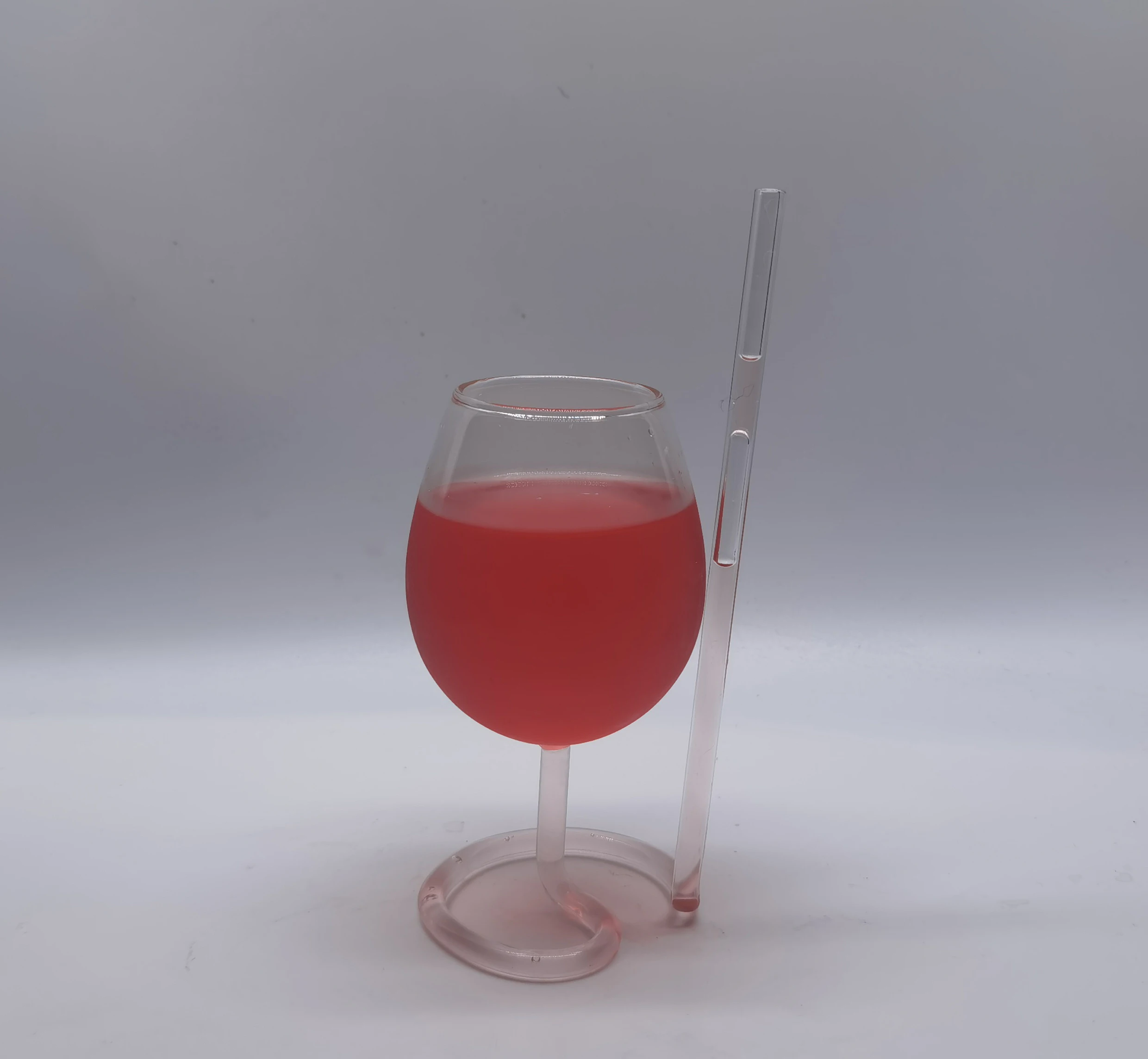 Wholesale Customized 320ml Creative heat resistant Thermo Espresso wine Glass cup