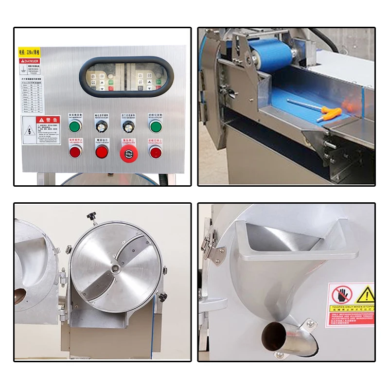 Hot sale Stainless steel commercial vegetable slicer Vegetable prepare machine Vegetable Cutter Machine