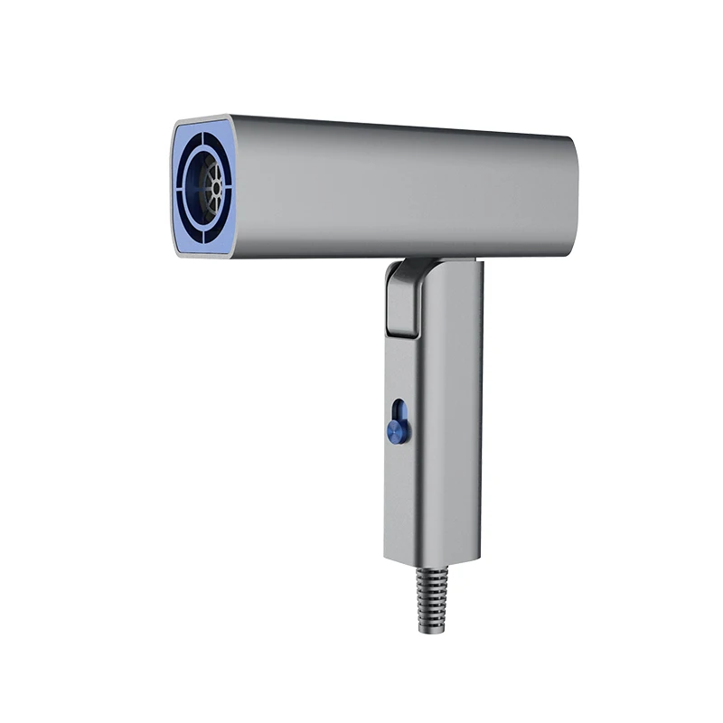 New Design Professional Simply Small lightweight Portable Mini Folding Motor Blow Hair Dryer with foldable handle