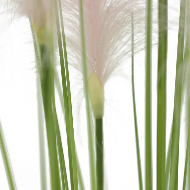 CC Artificial Colorful Plants Silk Green Onion Grass Potted Flower for Garden Home Indoor Decoration 037