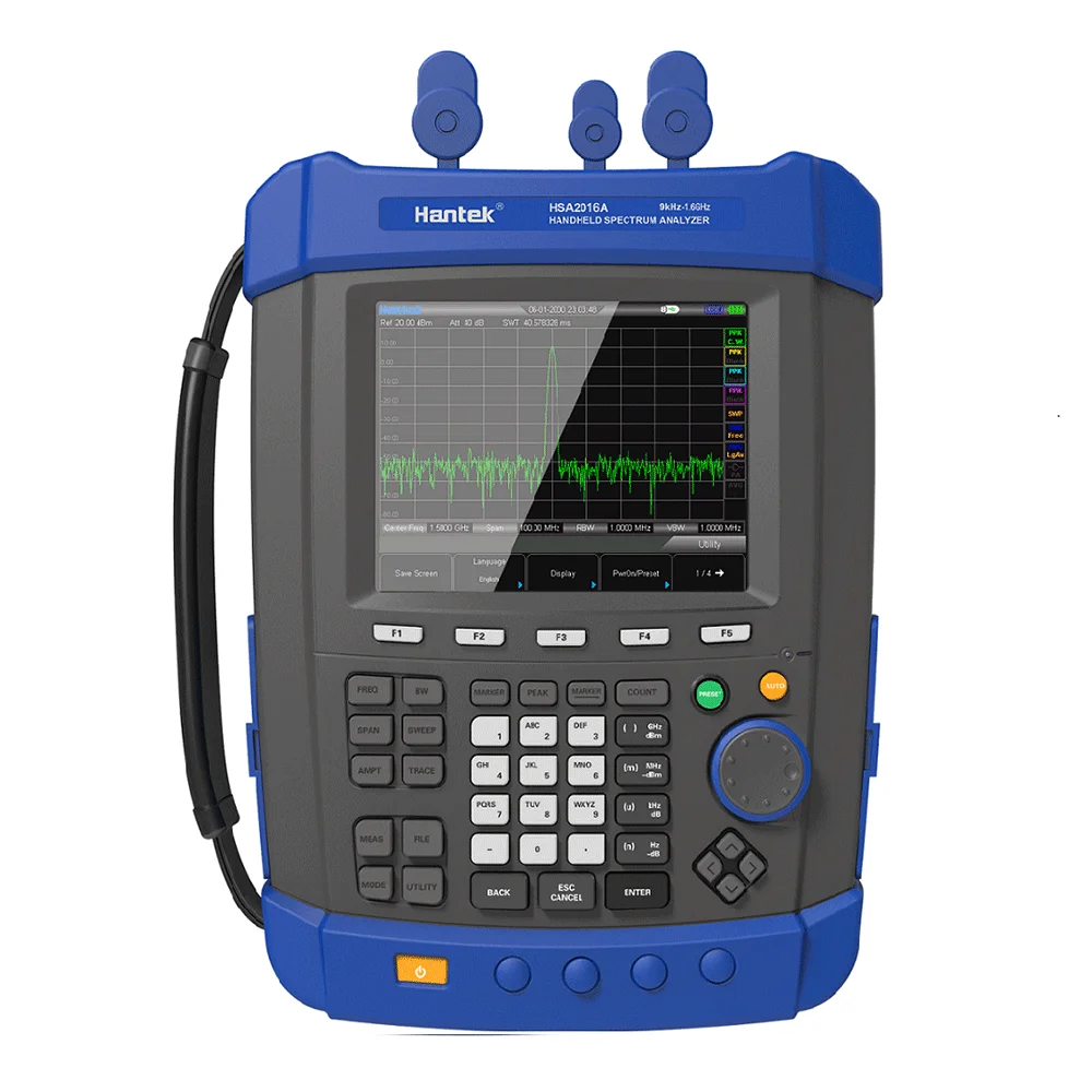 Hantek HSA2016 Series Digital spectrum Analyzer for Handheld Portable Field Strength Meter 9KHz~1.6GHz AC Coupled
