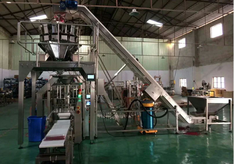 High accuracy 120 Bags/Min 14 head weigher automatic multihead weigher packing machine