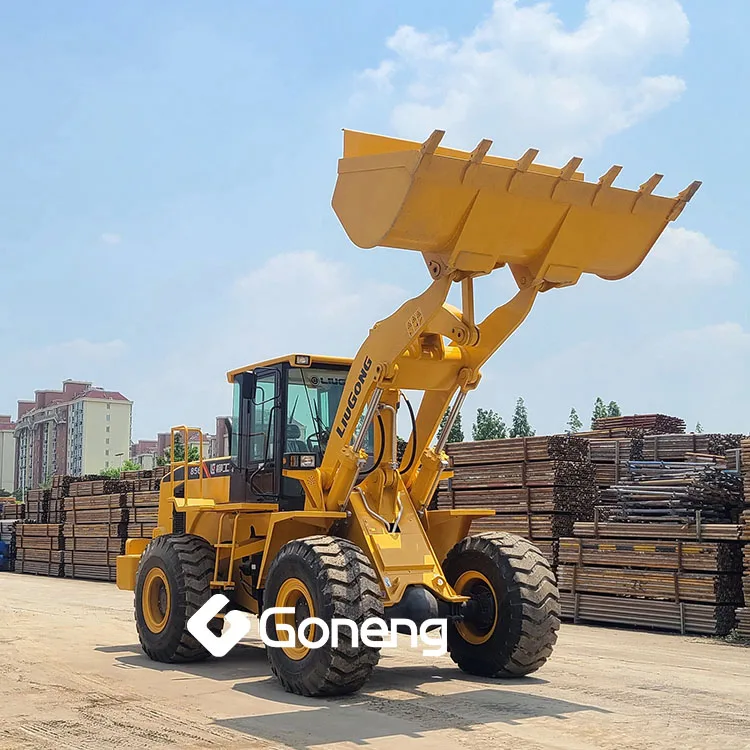front end wheel loaders 5 ton occasion roues chargeur used liugong wheel loader 856 clg856h with low price