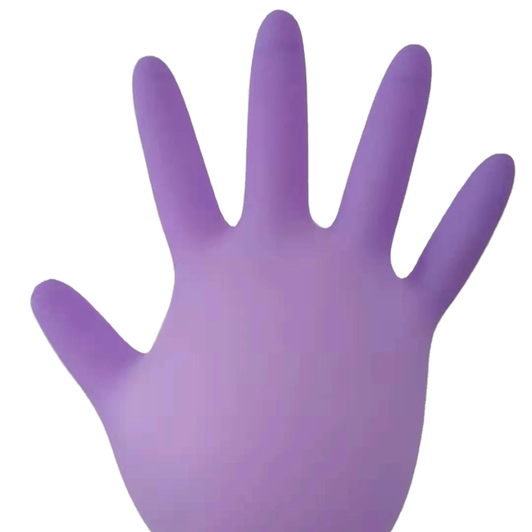 Wholesale dust free handing food working beauty salon special hair dyeing and embroidery nail must wear safety nitrile gloves