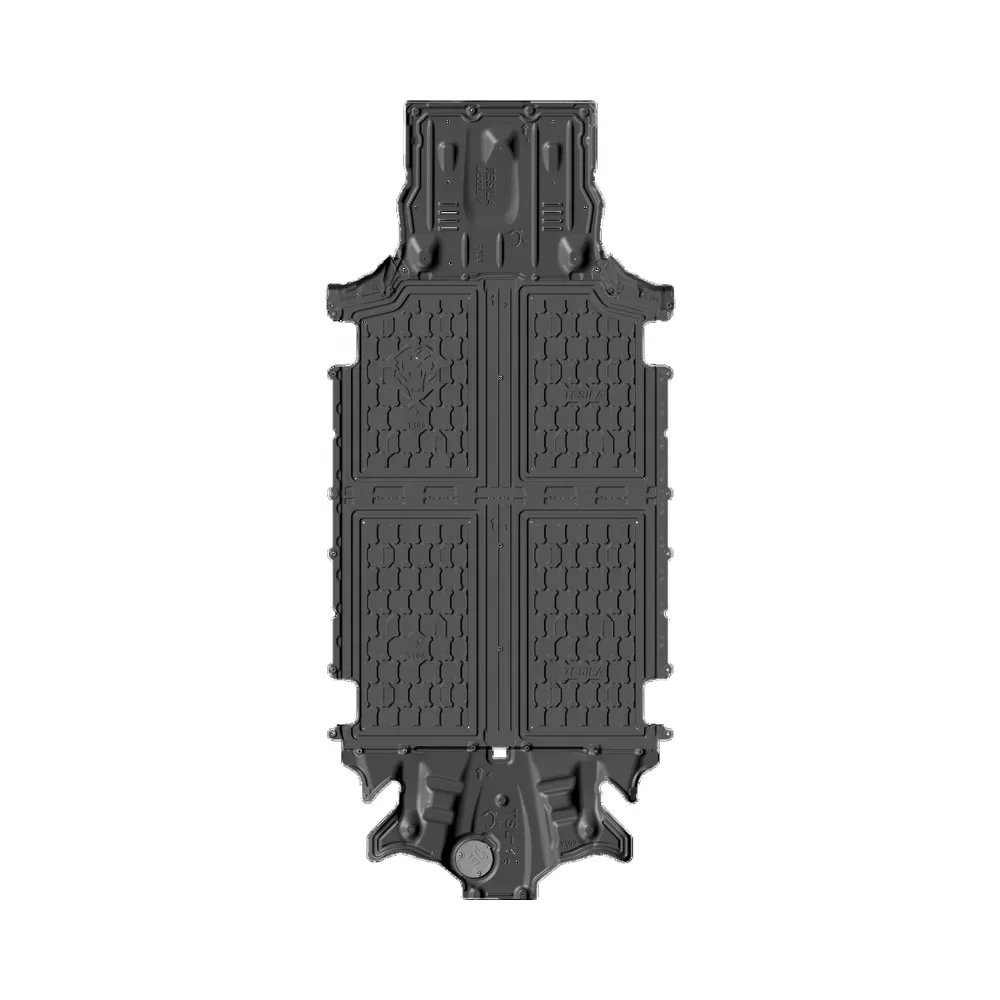 Accessories Parts Junxi 3D Aluminum Car Chassis Underbody Battery Protection Guard Skid Plates fit for Tesla Model 3 2023