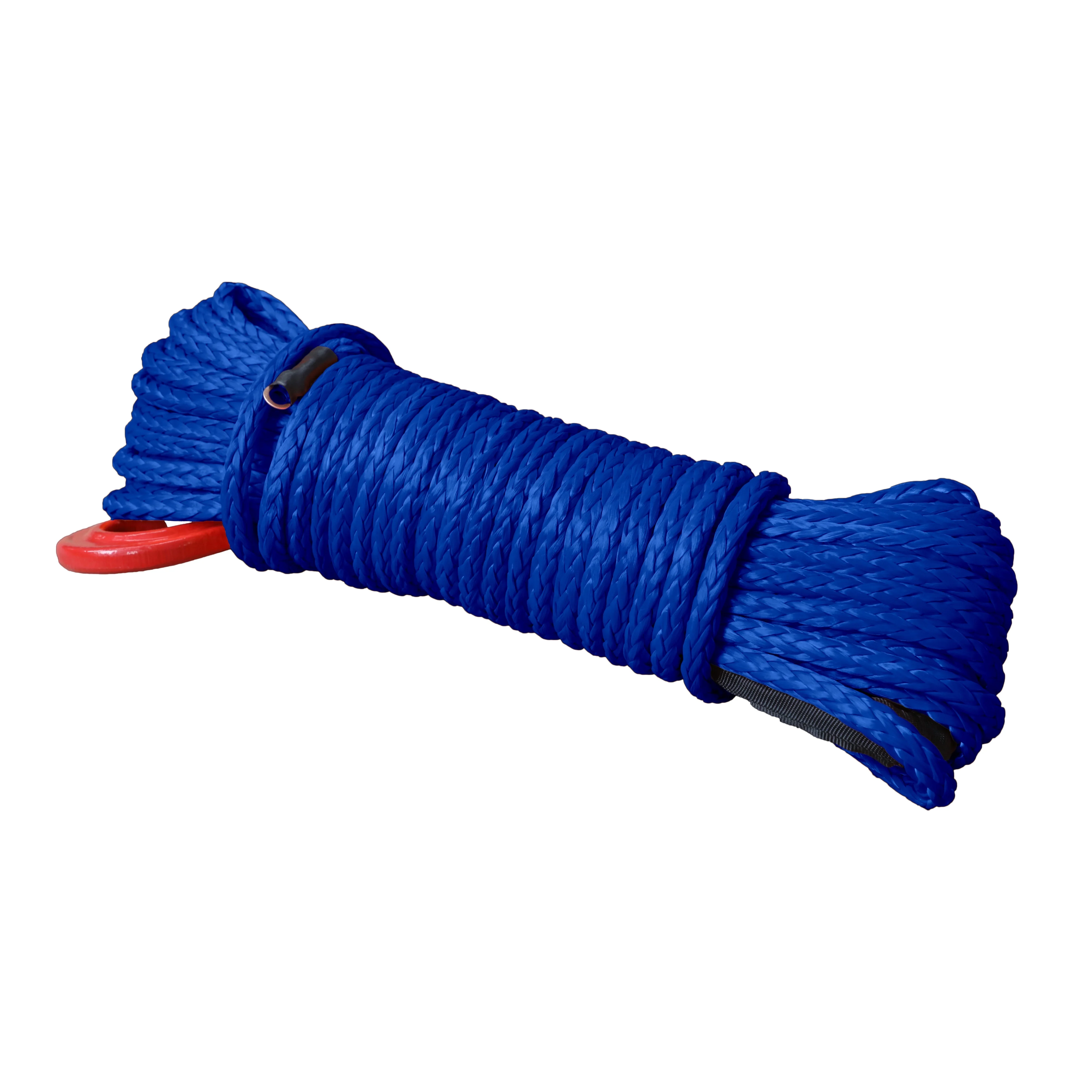 China 6mm UHMWPE marine winch rope for boat mooring towing rope