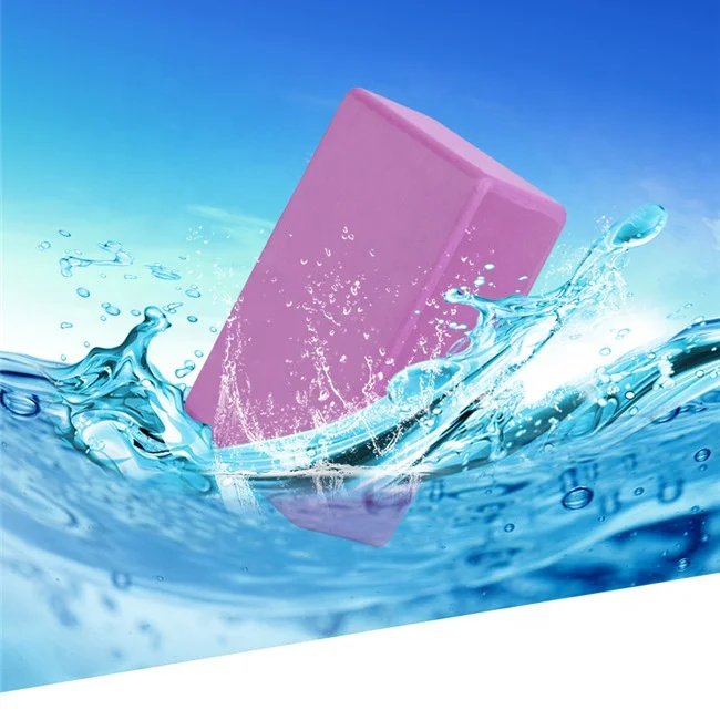 Professional Private Labels Essentials Pilates Block, Flexibility Lightweight Eco Friendly High Density Yoga Block Eva Foam